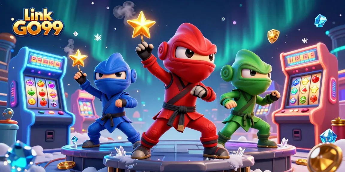 Engage with the exciting world of link GO99 with colorful characters performing casino games.